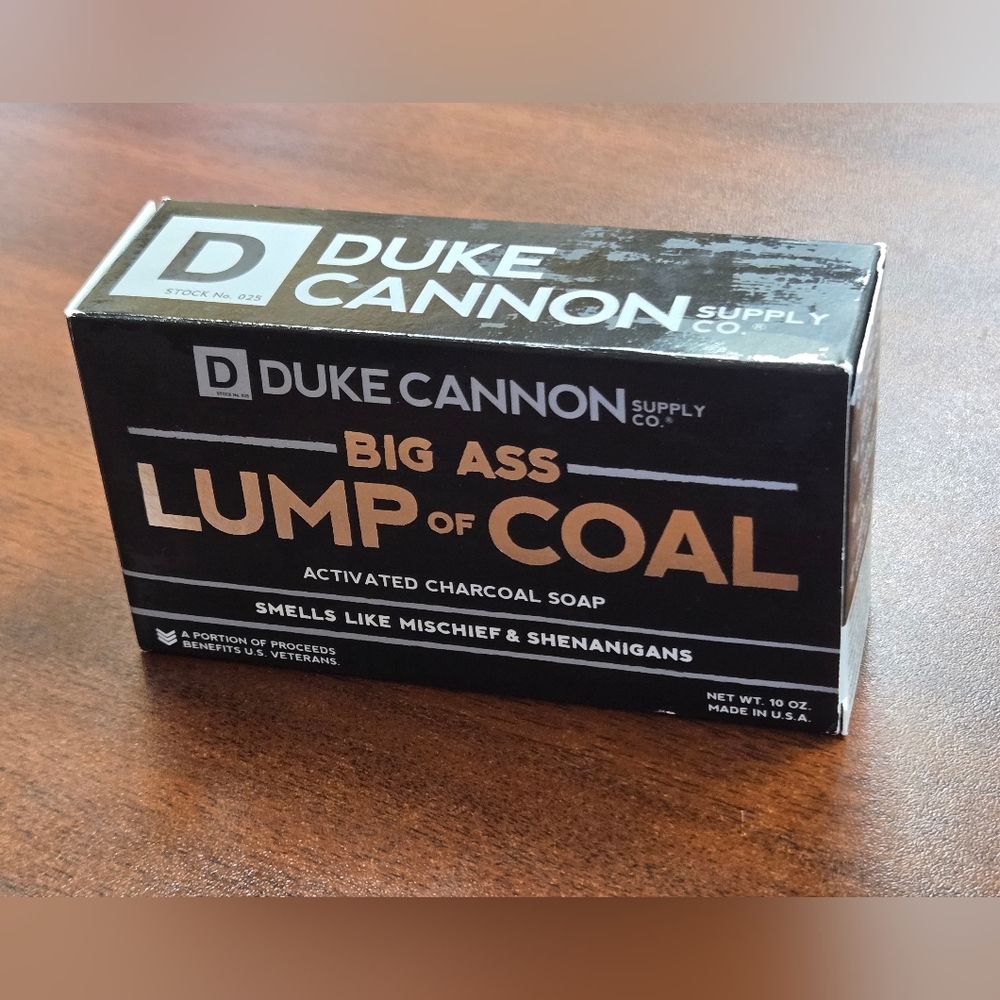 Duke Cannon Lump of Coal Soap